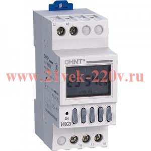 Таймер электронный NKG3 8-ON 8-OFF AC220В (R)