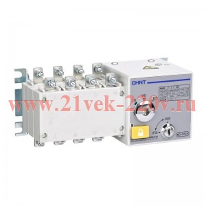 Реверсивный рубильник с блоком АВР с приоритетом первого ввода для дизель-генер. NH40-160/4SZ III