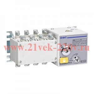 Реверсивный рубильник с блоком АВР с приоритетом первого ввода NH40-630/3SZ II, 4P ,630А