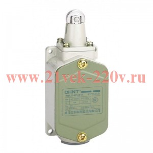 Выключатель путевой YBLX-K1/411 прямого действия с одинарным роликом CHINT 441028