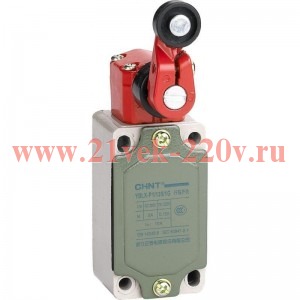 Выключатель путевой YBLX-P1/100/1G с одинарным роликом с регулир. углом поворота CHINT 437041