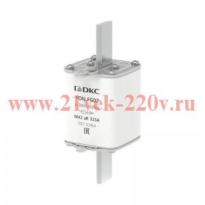 Предохранитель YON ножевого типа FG2 315А 690В хар-ка aR DKC 1FG02-0315-690V-AR