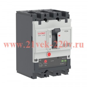Выключатель автоматический YON pro MNX125H 3P 40А 150кА при AC415V расц. TMD DKC MNX125H3PTMD0040