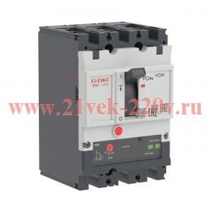 Выключатель автоматический YON pro MNX125H 3P 80А 150кА при AC415V расц. TMM DKC MNX125H3PTMM0080