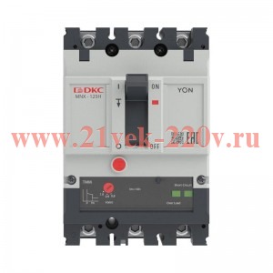 Выключатель автоматический YON pro MNX125H 3P 63А 150кА при AC415V расц. TMM DKC MNX125H3PTMM0063