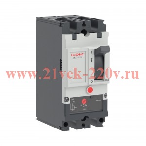 Выключатель автоматический YON pro MNX125L 2P 50А 70кА при AC240V расц. TMD DKC MNX125L2PTMD0050