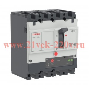 Выключатель автоматический YON pro MNX125L 4P 25А 70кА при AC415V расц. TMD DKC MNX125L4PTMD0025