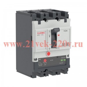 Выключатель автоматический YON pro MNX125L 3P 40А 70кА при AC415V расц. TMD DKC MNX125L3PTMD0040