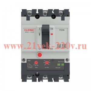 Выключатель автоматический YON pro MNX125M 3P 100А 100кА при AC415V расц. TMD DKC MNX125M3PTMD0100