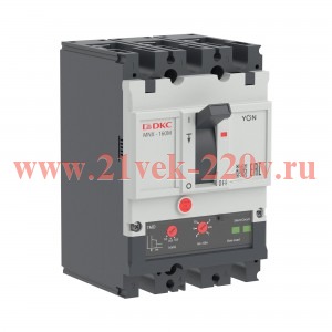 Выключатель автоматический YON pro MNX160M 3P 160А 100кА при AC415V расц. TMD DKC MNX160M3PTMD0160