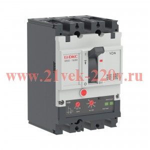 Выключатель автоматический YON pro MNX160M 3P 160А 100кА при AC415V расц. TMM DKC MNX160M3PTMM0160