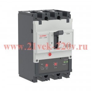 Выключатель автоматический YON pro MNX250M 3P 200А 100кА при AC415V расц. TMD DKC MNX250M3PTMD0200