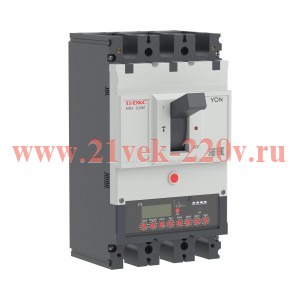 Выключатель автоматический YON pro MNX400L 3P 400А 70кА при AC415V расц. ETE DKC MNX400L3PETE0400