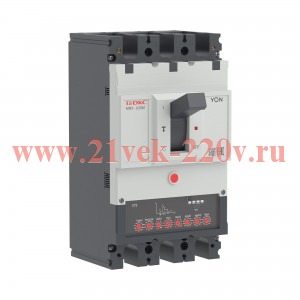 Выключатель автоматический YON pro MNX630M 3P 630А 100кА при AC415V расц. ETS DKC MNX630M3PETS0630