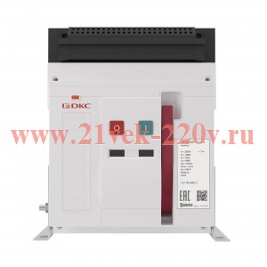 Выключатель нагрузки YON AGS20S-N3FH-0-222K 80кА типоразмер N фиксированый управление 220В AC горизо