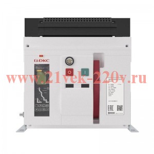 Выключатель автоматический воздушный AGS25H 3Р 2500А 85кА расцепитель 3H фиксированный управление 22