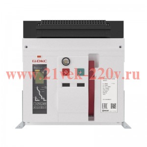 Выключатель автоматический воздушный AGS32X 3Р 3200А 100кА расцепитель 3H фиксированный управление 2