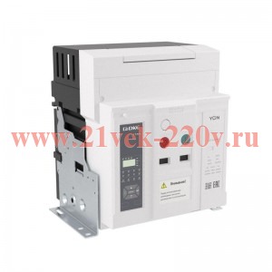 Выключатель воздушный автоматический YON pro ANX16H 3P 1600А 85кА расцепитель ETA стационарный гориз