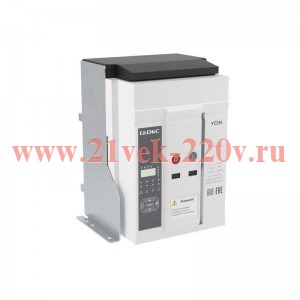 Выключатель воздушный автоматический YON pro ANX06N 3P 630А 66кА расцепитель ETA стационарный горизо