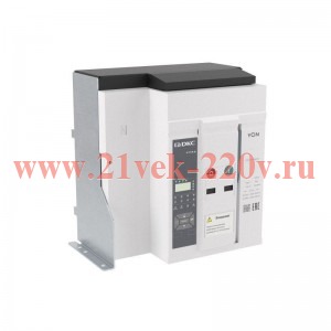 Выключатель воздушный автоматический YON pro ANX06N 4P 630А 66кА расцепитель ETA стационарный горизо