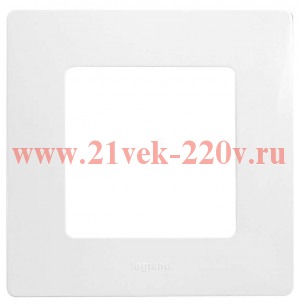 Рамка Legrand Etika 1 пост, белый