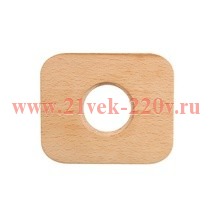 Рамка 1-м Шедель ретро Верди дерево бук натурэль Bironi BF5-610-10