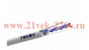 Кабель витая пара F/UTP 1х2х24AWG кат.5E PVC (м) TOKOV ELECTRIC TKE-C06-F12-5E-305-PVC