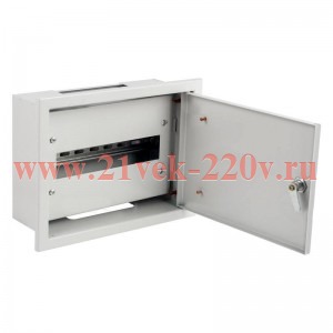 Корпус металлический встраиваемый ЩРв-12 IP31 260х340х120 PRIZMA TOKOV Electric TKE-PZ-WMRB-12-IP31