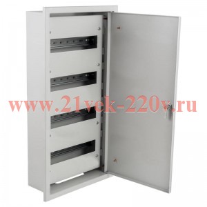 Корпус металлический встраиваемый ЩРв-48 IP31 650х340х120 PRIZMA TOKOV Electric TKE-PZ-WMRB-48-IP31