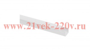 Кабель-канал 16х16 L2000 пластик бел. TOKOV ELECTRIC TKE-KK-16-16-2000-WH
