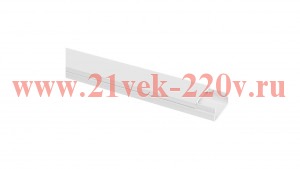 Кабель-канал 20х10 L2000 пластик бел. TOKOV ELECTRIC TKE-KK-20-10-2000-WH
