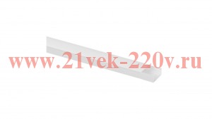 Кабель-канал 80х40 L2000 пластик бел. TOKOV ELECTRIC TKE-KK-80-40-2000-WH
