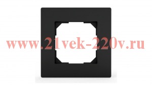 Рамка 1-м Pixel IP44 карбон TOKOV ELECTRIC TKE-PX-RM1-C14-IP44