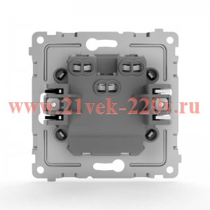 Выключатель 2-кл. СП Pixel 10А IP20 с индикатором механизм бел. TOKOV ELECTRIC TKE-PX-V2I-C01