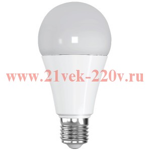 Лампа светодиодная FL-LED A60 15W 6400K 220V E27 1500Lm дневной свет Foton