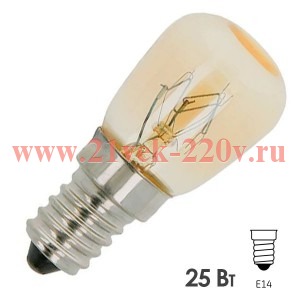 Лампа для холодильников и швейных машин Foton FL-HP ST26 REF 25W E14 615947