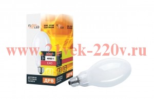 Лампа ртутная HWL 250W E40 4000K 220-240V 5600Lm 1.25A d90*226mm FOTON без дросселя ДРВ