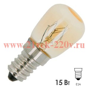 Лампа для холодильников и швейных машин Foton FL-HP ST26 REF 15W E14 615930