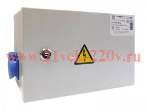 Ящик с понижающим трансформатором ЯТП 0.25 230/12 (3 авт. выкл.) IP54 TOKOV ELECTRIC TKE-TT13-12-250