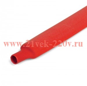 Трубка термоусадочная ТУТнг-LS-4/2 красн. (уп.200м) КВТ 102161