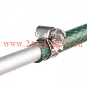 Хомут червячный PL-9 (12-22)/W4 стальн. Fortisflex 103913
