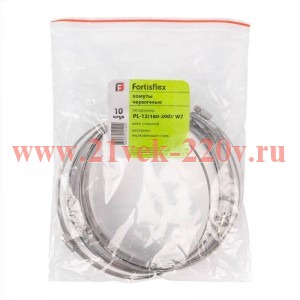 Хомут червячный PL-12 (16-27)/W2 стальн. Fortisflex 103915