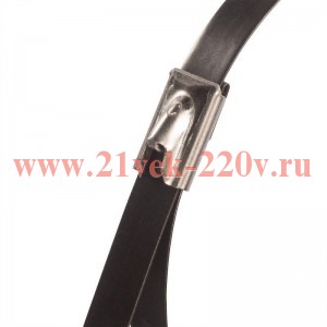 Хомут кабельный СКС-П (316) 12х1200 черн. Fortisflex 103071