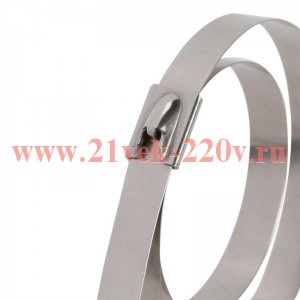 Хомут кабельный СКС-2 (304) 12х1600 стальной Fortisflex 103074