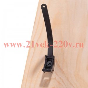 Крепеж ремешковый КР 16 черн. (уп.100шт) Fortisflex 104958