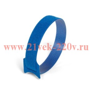 Стяжка-велькро КСВ 12*135 (син) (Fortisflex)
