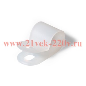Скоба кабельная СНК 6 (100шт.) (Fortisflex)
