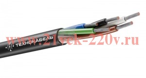 Кабель МКШнг(А)-LS 5х0.75 500В (м) Технокабель 00-00155927