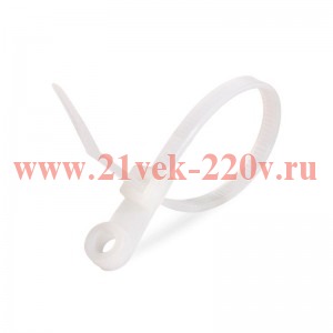 Стяжки нейлоновые КСО 8*380 (б) (100шт.)(Fortisflex)