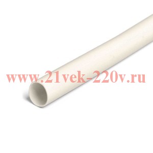 КВТ Трубка ТНТ-6/3 белая (нарезка 1м)